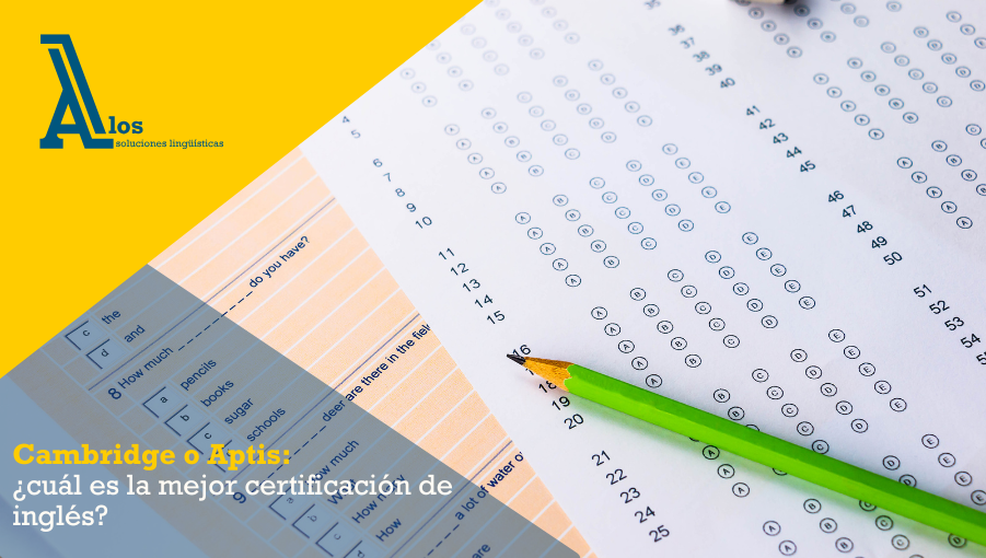 Ejemplo de examen oficial de inglés.