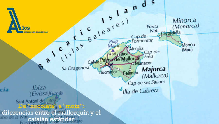 Mapa físico de las Islas Baleares con relieve y principales accidentes geográficos