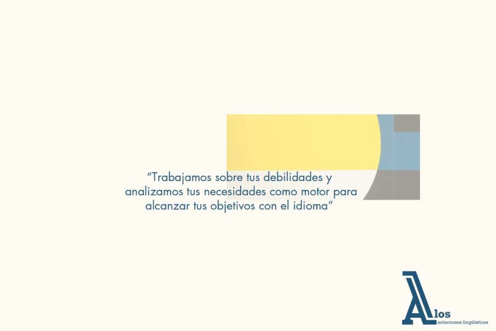 Sesión de formación en idiomas para logística personalizada para profesionales del sector, enfocada en objetivos individuales y análisis de necesidades.