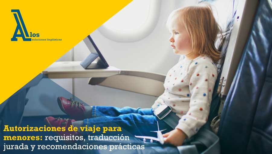 Modelo de autorización de viaje para menores no acompañados