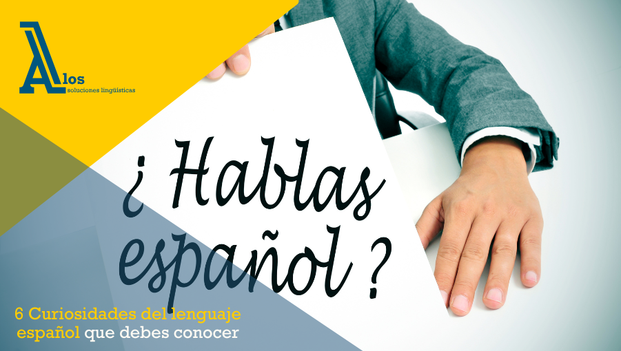 Hombre con traje sosteniendo un cartel que dice "¿Hablas español?"