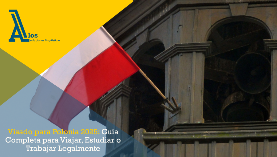 Bandera de Polonia colgada en lo alto de una torre medieval, símbolo nacional y cultural