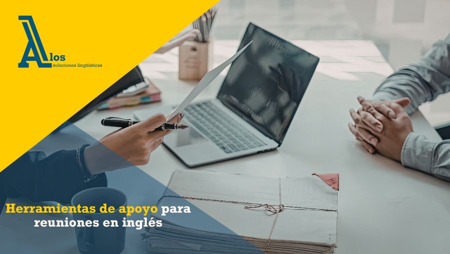 Herramientas de apoyo para reuniones en inglés