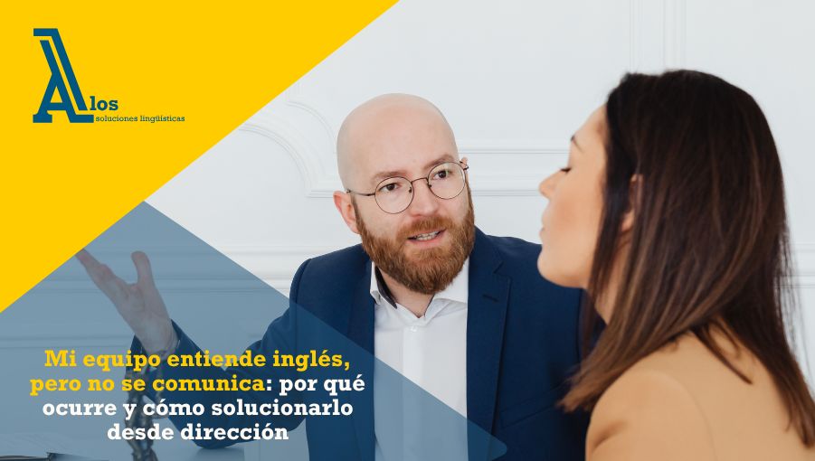 equipo entiende inglés pero no se comunica
