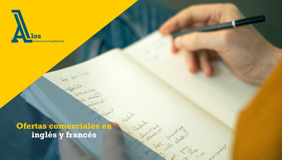 redactar en ingés o francés