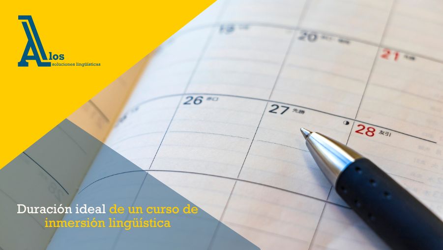 Calendario intensivo de formación