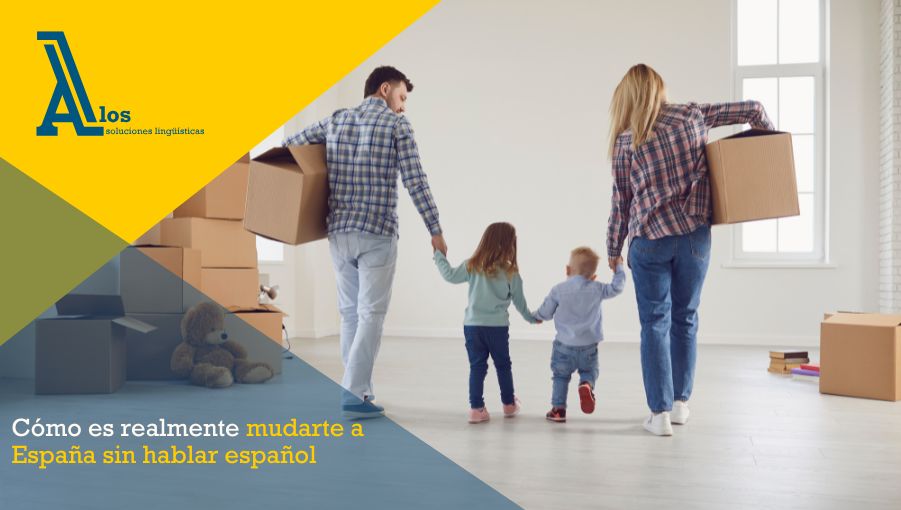 mudarte a España sin hablar español