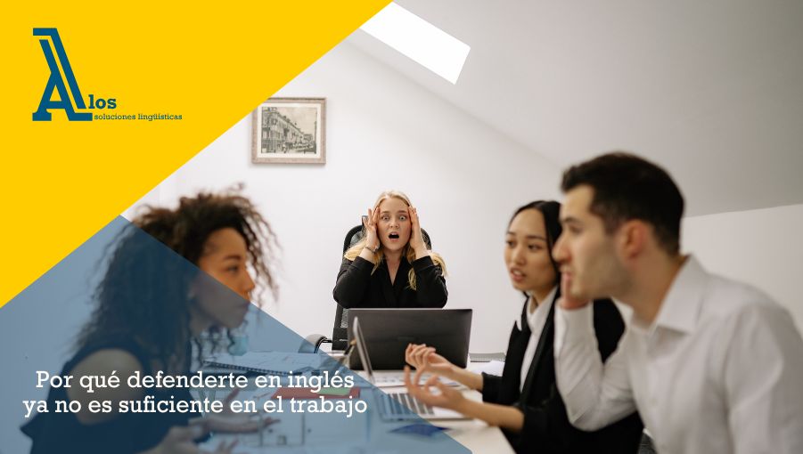 defenderte en inglés en el trabajo