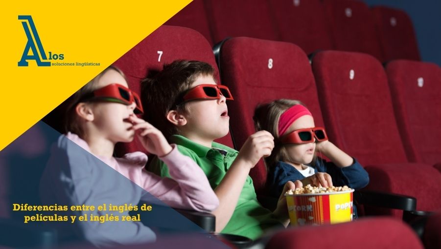 diferencias entre el inglés de películas y el inglés real
