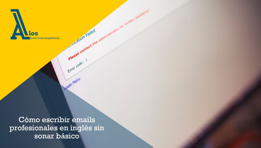 emails profesionales en inglés