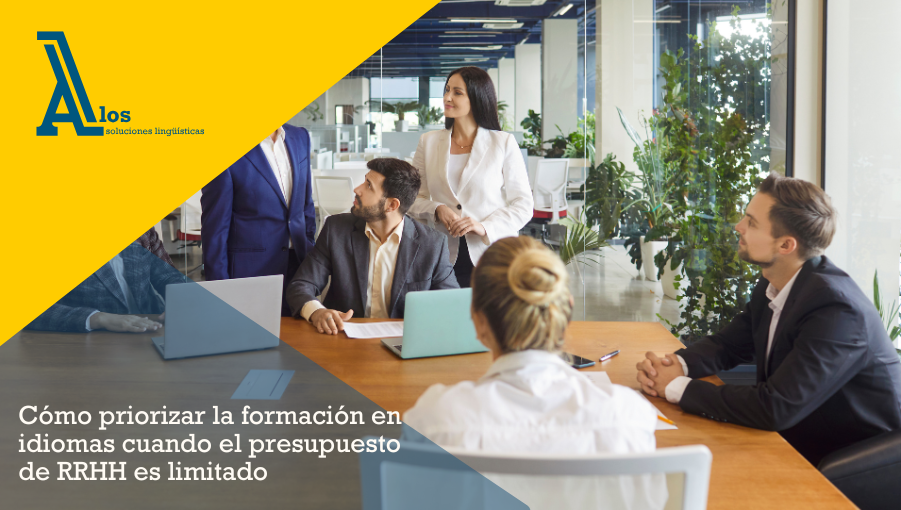 formación idiomas presupuesto RRHH