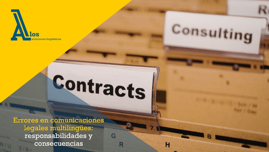 errores en comunicaciones legales multilingues responsabil