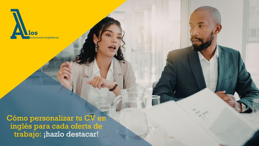 personalizar CV en inglés