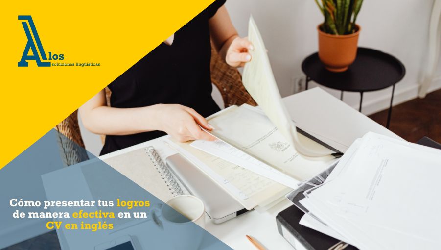 presentar logros en CV en inglés