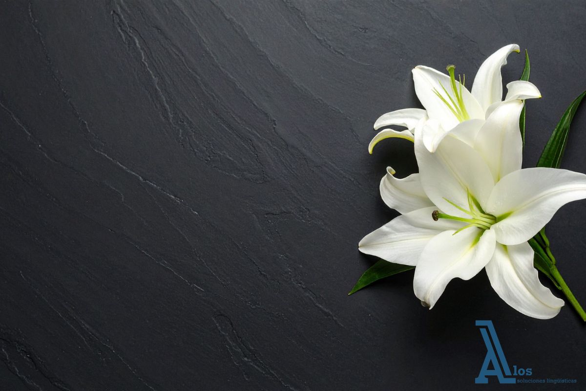 condolencias en inglés